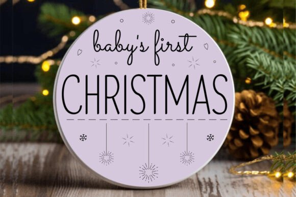 Baby's First Christmas SVG Review