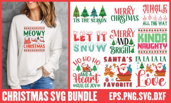 Christmas SVG Bundle Merry Christmas Review