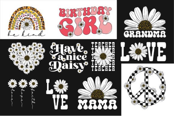 Daisy Floral SVG Sublimation Bundle Review