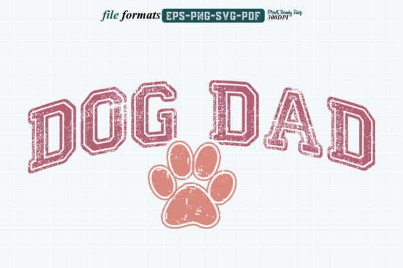 Dog SVG PNG Dog Dad Review for Real Embroidery