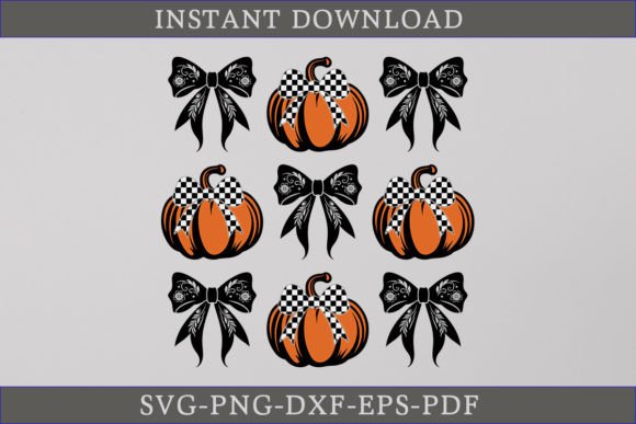 Halloween Coquette Bow Pumpkin SVG File Review