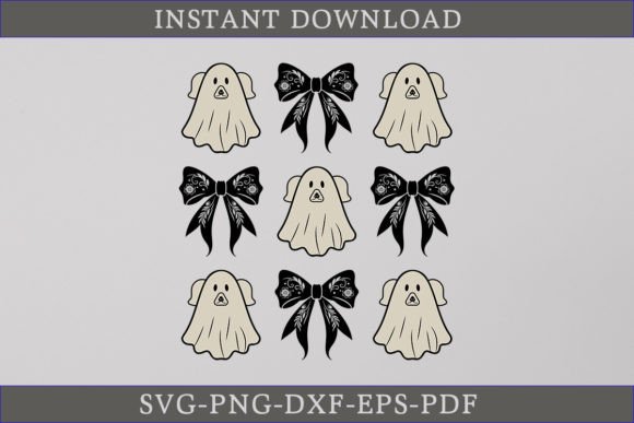 Halloween Ghost Dog SVG Coquette Bow SVG Review