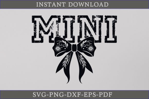 Halloween Mini SVG Coquette Black Bow Review