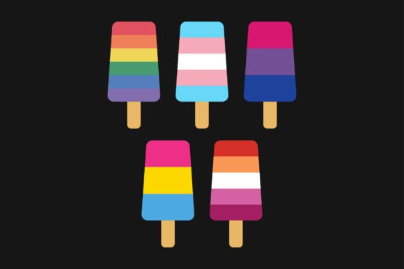 Ice Cream Pride LGBT Gay SVG Sublimation Review