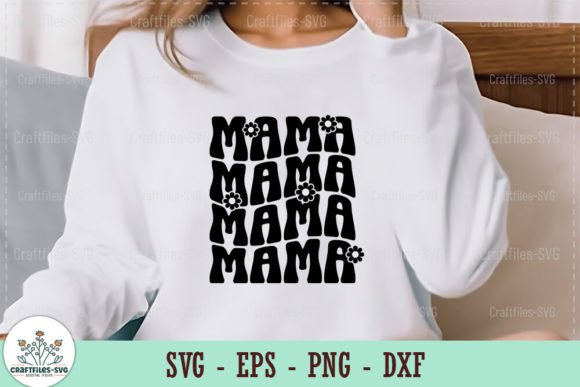 Mama - Mother s Day Retro SVG