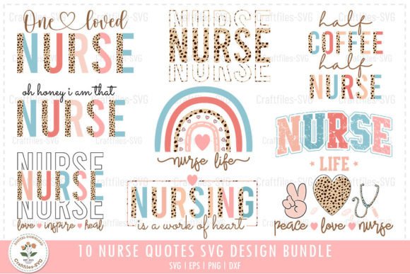 Nurse Leopard SVG Bundle Review