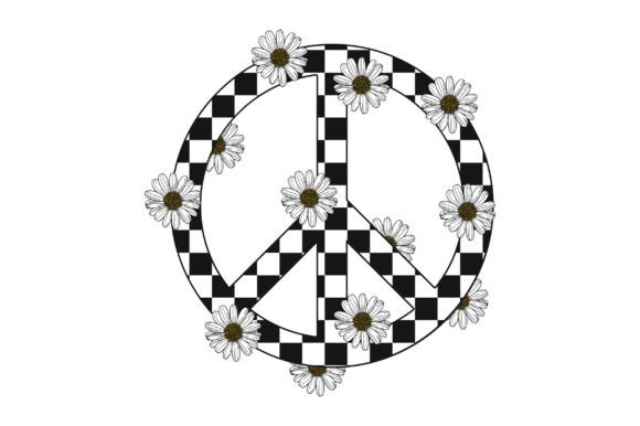 Peace Sign Daisy Floral SVG Sublimation Review