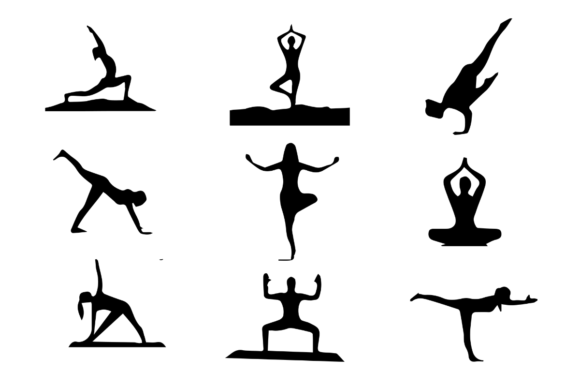 Yoga Silhouette Svg: A Designer's Review for Real Embroidery Work