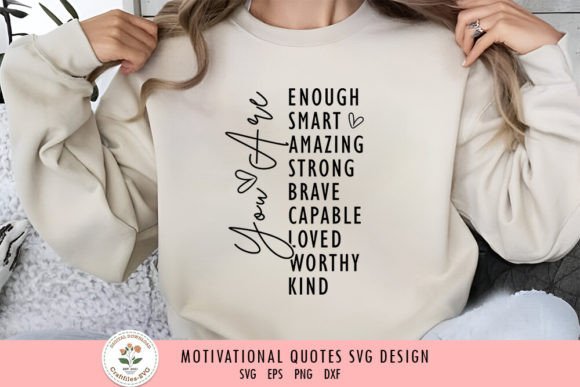 You Are Enough Smart - Motivational SVG Review